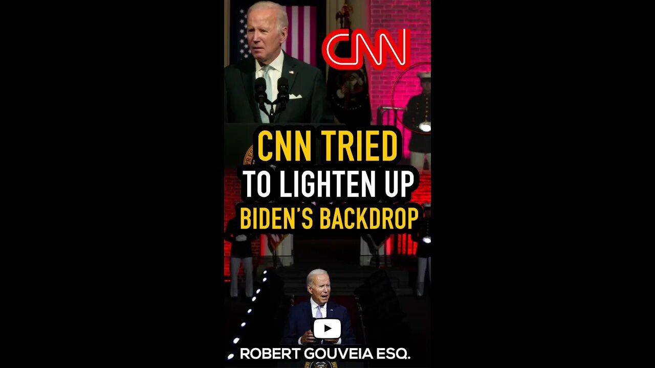 CNN tried to lighten up Biden's Gates of Hell Red #shorts