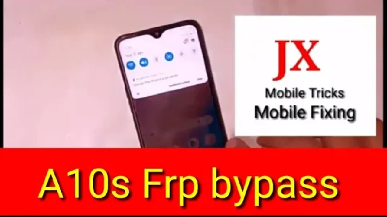 Galaxy A10s Frp Bypass || A10s Google Account Remove