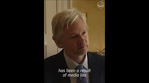 Julian Assange "nearly every war ... has been a result of media lies"