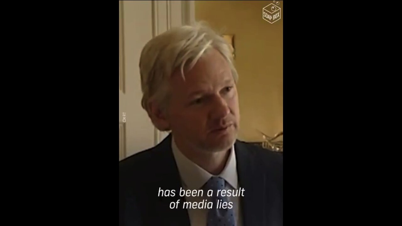 Julian Assange "nearly every war ... has been a result of media lies"