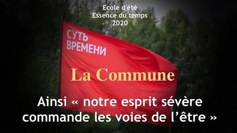 Essence du temps — Commune d’Alexandrovskoe 2020