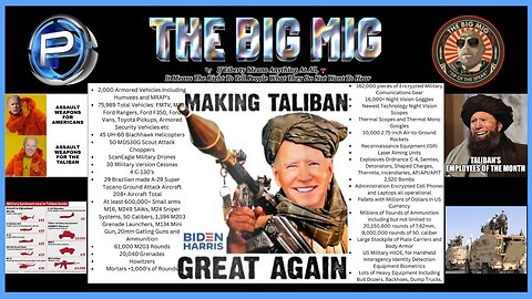 JOE BIDEN MAKES THE TALIBAN GREAT AGAIN