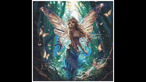 Enchanted Fairy Cross Stitch Pattern by Welovit | welovit.net | #welovit