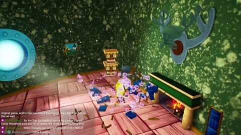 Battle for Bikini Bottom - Smashing Squidward's things