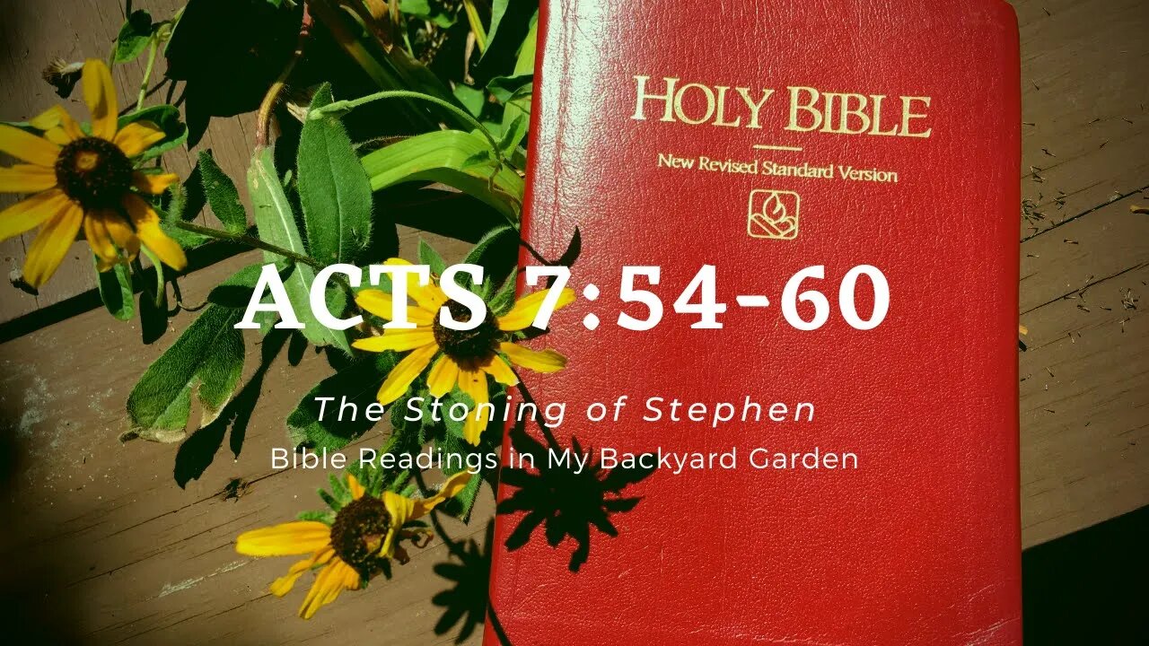ACTS 7:54-60 (The Stoning of Stephen)