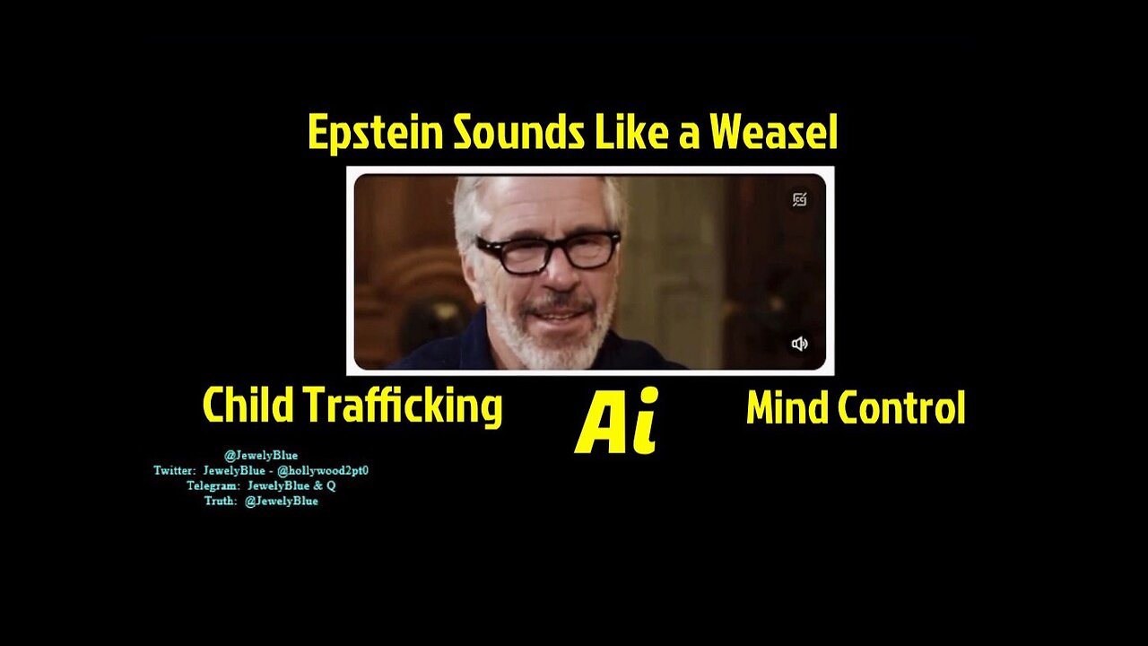 Jeffrey Epstein's Voice, Trafficking, Ai: NEWS You Need To Know!