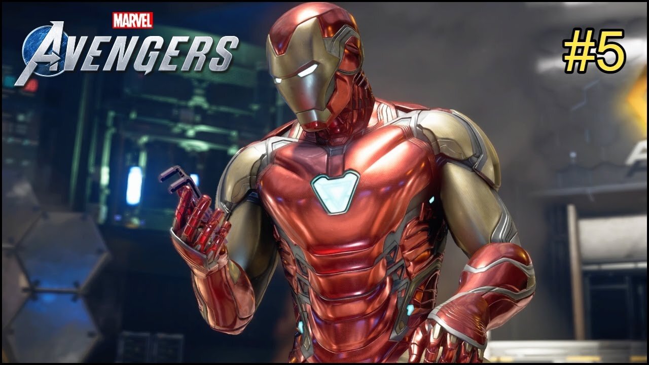 Iron Man Avengers End Game SUIT - Marvel s Avengers Gameplay #5