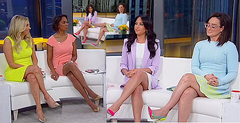 👑 Kennedy, Emily Compagno, Harris Faulkner and Kayleigh McEnany April 6 2023