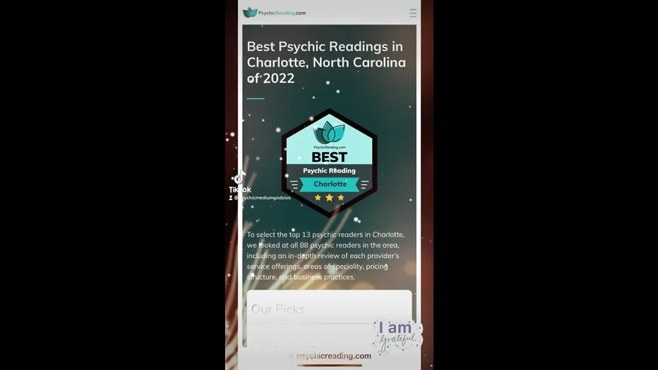 One of Charlotte’s Best Psychic Mediums