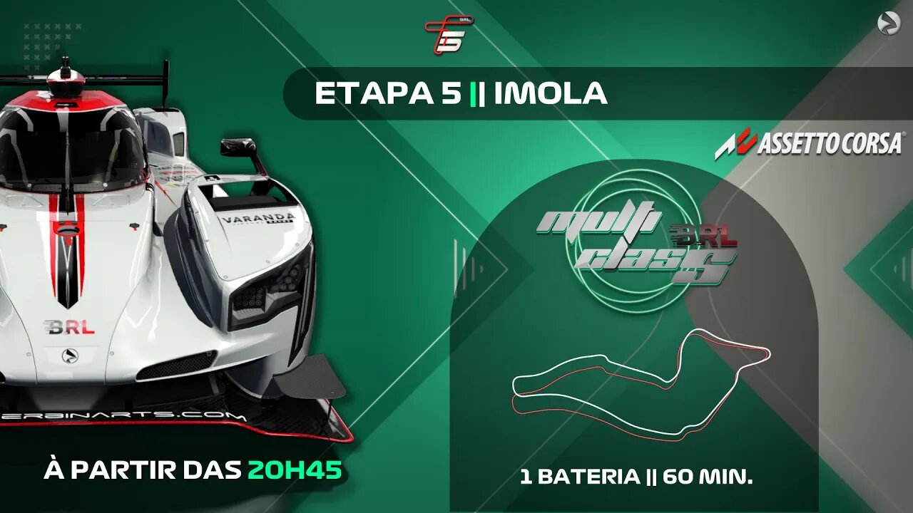 BRL MULTICLASS 2022 - 6ª Etapa Temporada 5 - SPA - ASSETTO CORSA