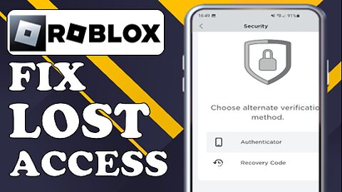 HOW TO RECOVER LOST ACCESS TO ROBLOX AUTHENTICATOR