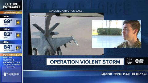 Eyes to the sky: MacDill launches 'Operation Violent Storm' Wednesday morning