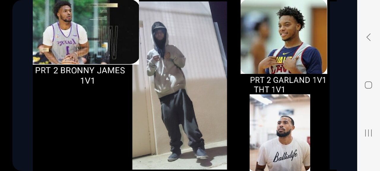 YUPP PART 2 1V1 BRONNY JAMES GARLAND T HORTON TUCKER HIT DA GYM FO RUNS NBA SEASON💪🏾🔵