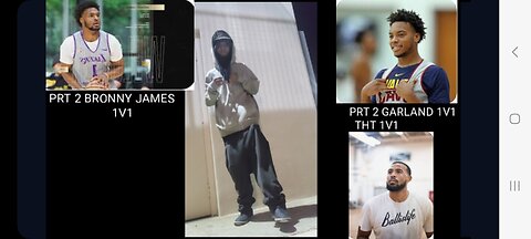 YUPP PART 2 1V1 BRONNY JAMES GARLAND T HORTON TUCKER HIT DA GYM FO RUNS NBA SEASON💪🏾🔵