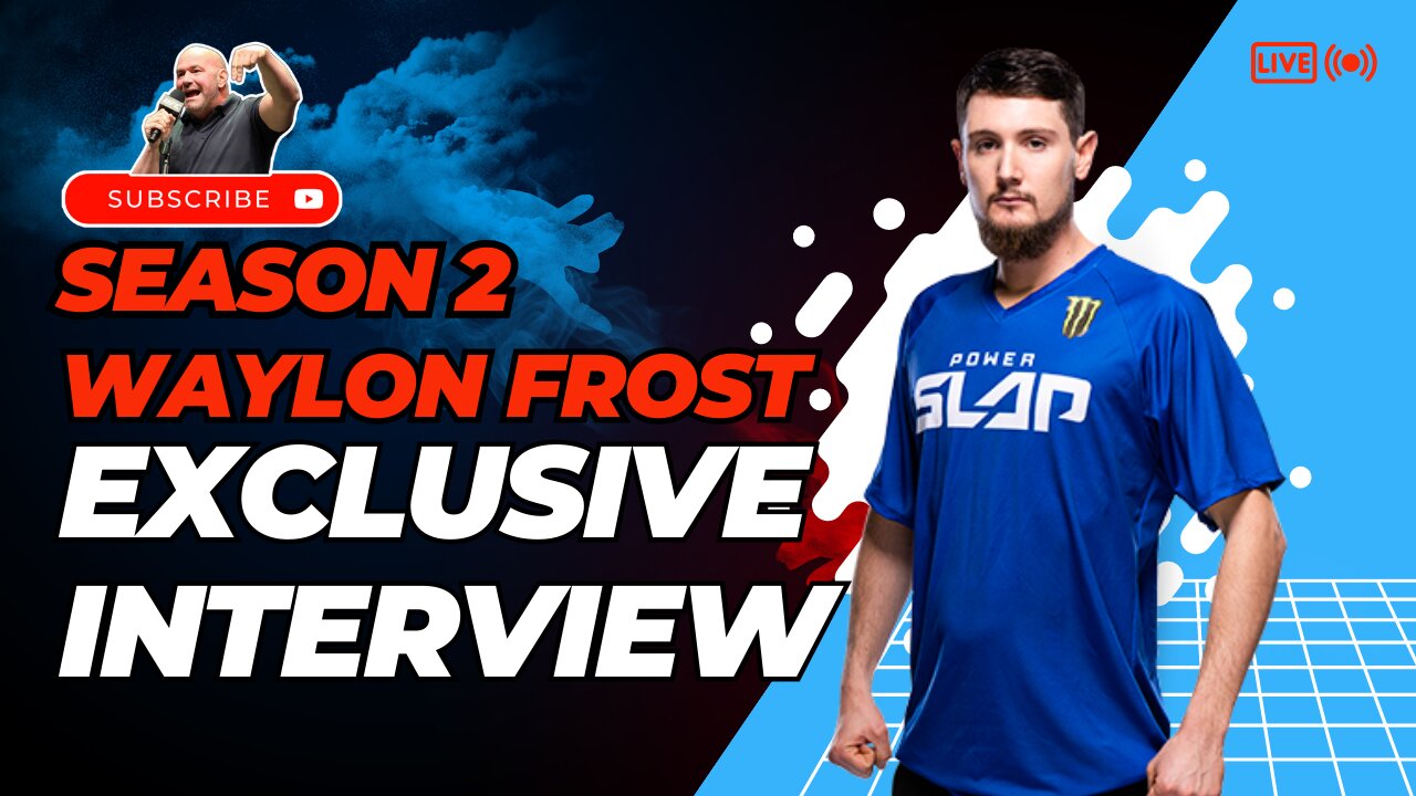 POWER SLAP NEWS PRE SEASON 2 INTERVIEW: Waylon "Ice Cold" Frost #powerslap