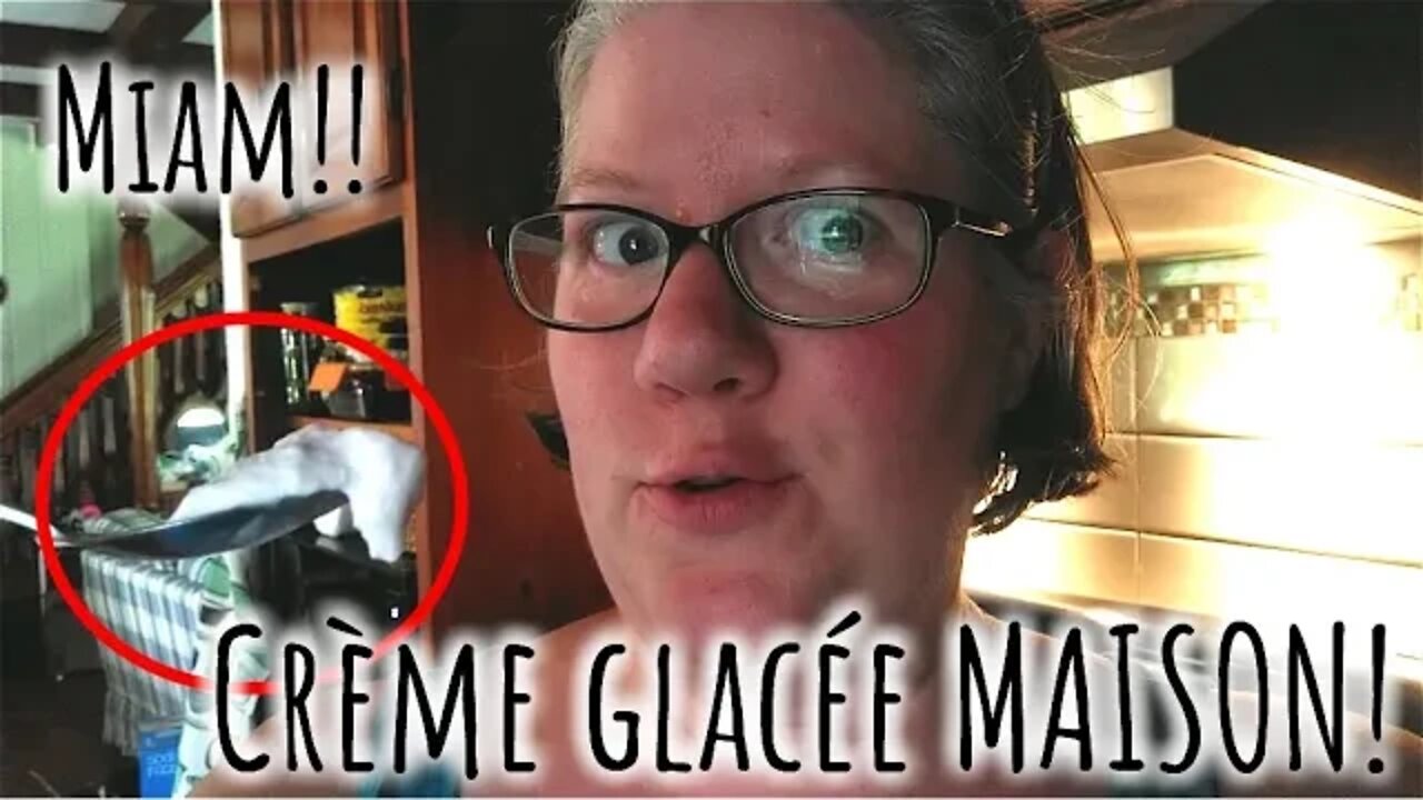 Crème glacée maison... Miam miam!! - #DIY #275