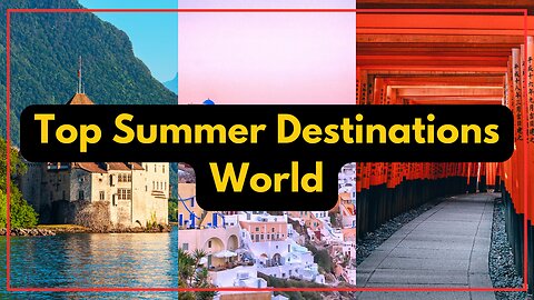 Discover the Hottest Summer Destinations Around the World! ☀️🌍 #summertravel #worlddestinations