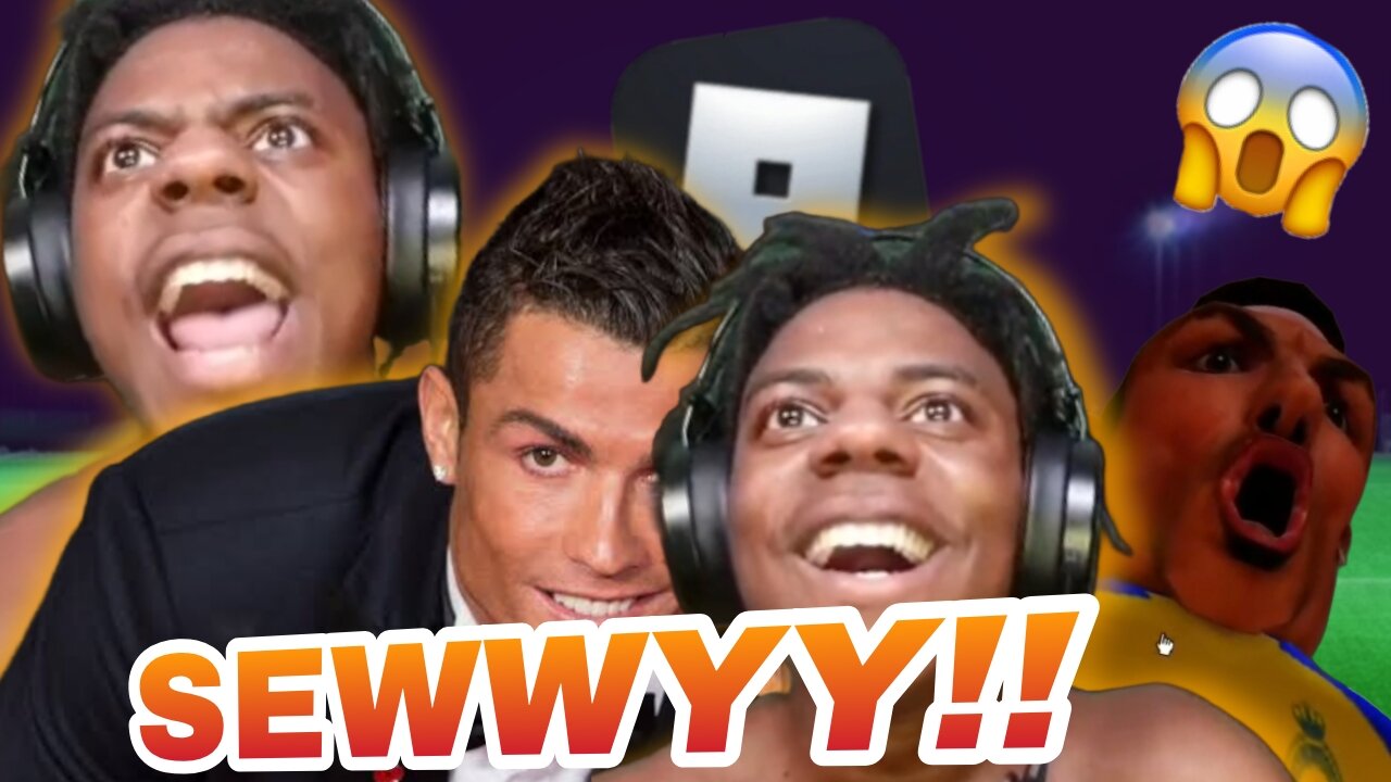 IShowSpeed Finally Meets Ronaldo!!😱😱 | IShowSpeed Plays Roblox with Ronaldo Fan😂😂