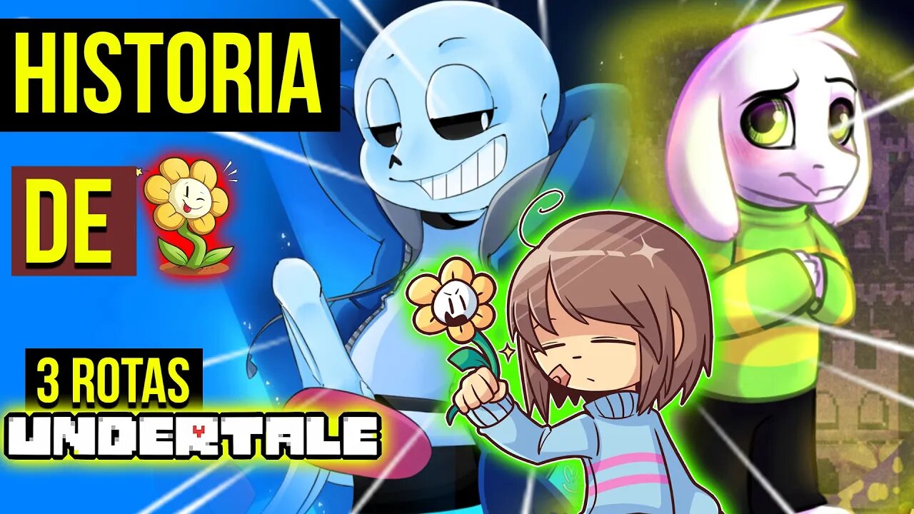 TODOS os FINAIS de UNDERTALE 😂 | HISTORIA UNDERTALE