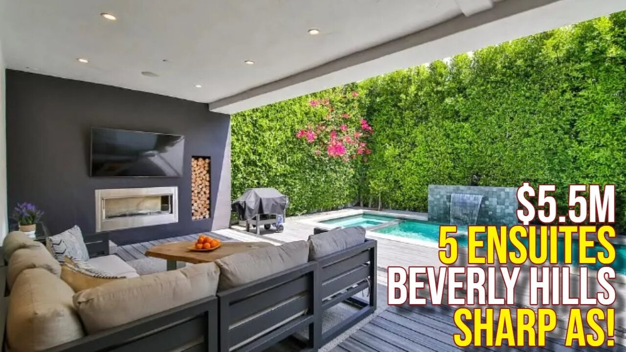 Explore $5.5 Million - Beverly Hills two story exquisite Spanish Villa