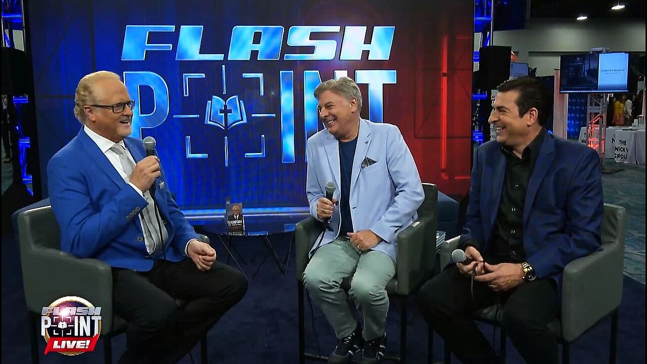 FLASHPOINT LIVE! - ORLANDO 5-25-2023 Gene Bailey, Athlete Riley Gaines, Lance Wallnau, Hank Kunneman