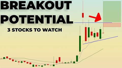 MY TOP 3 STOCKS TO BUY ON A BREAKOUT | Weekly Scan Ep. 32