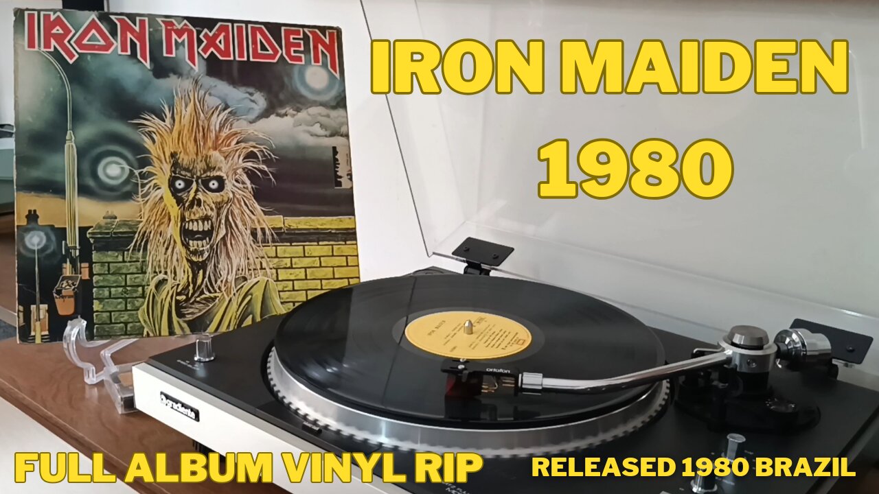 Iron Maiden - 1980 - FULL ALBUM VINYL RIP - Released 1980 - BRAZIL - completo