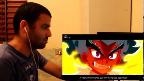 React Rap do Lui Shirosagi - (Beyblade Burst Evolution) - SOU O NÚMERO UM - Sting