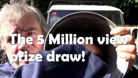 5 MILLION views draw! The moment you have been waiting for!