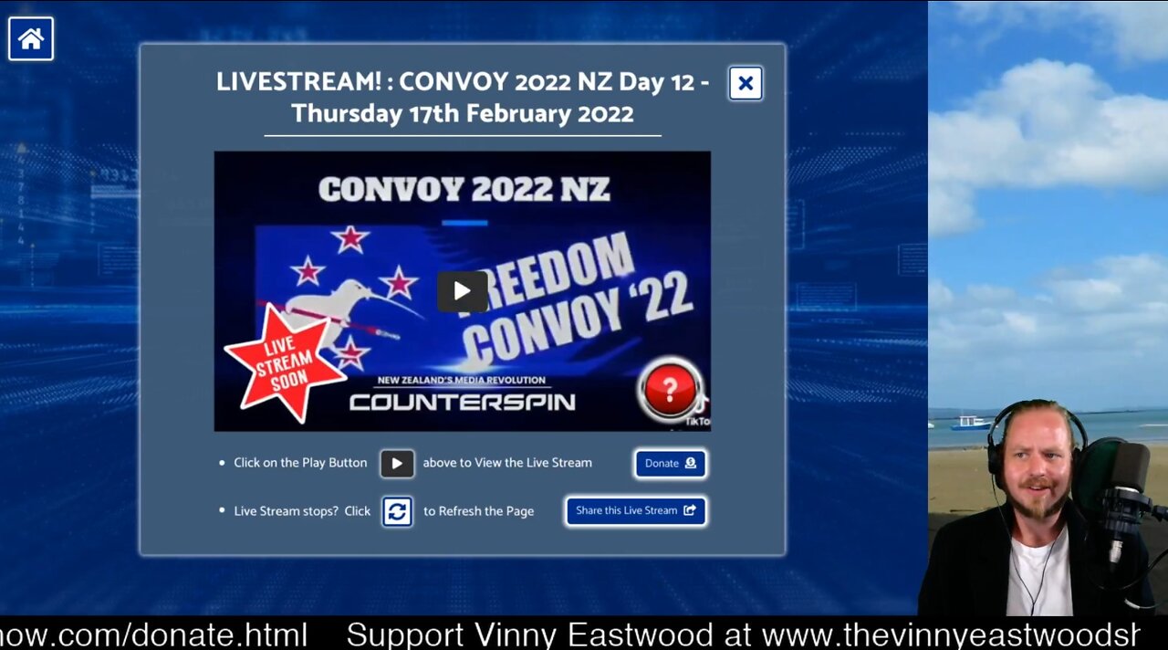 Nothing Can Stop An Idea Whose Time Has Come, The Vinny Eastwood Show