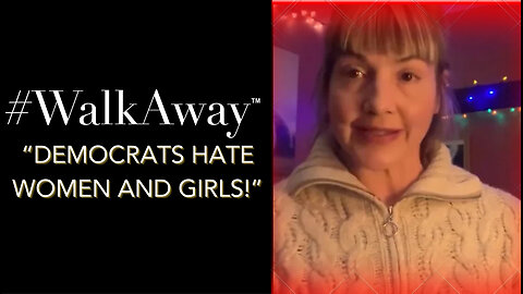 Bernie supporter walks away from Dems after they embrace men in female spaces #WalkAway Testimonial