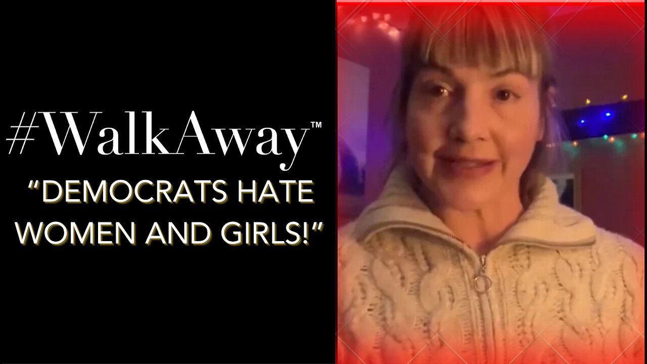 Bernie supporter walks away from Dems after they embrace men in female spaces #WalkAway Testimonial