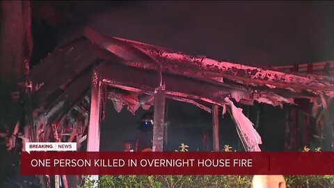 Fire engulfs mobile home in Riverview, kills 1 person: HCFR