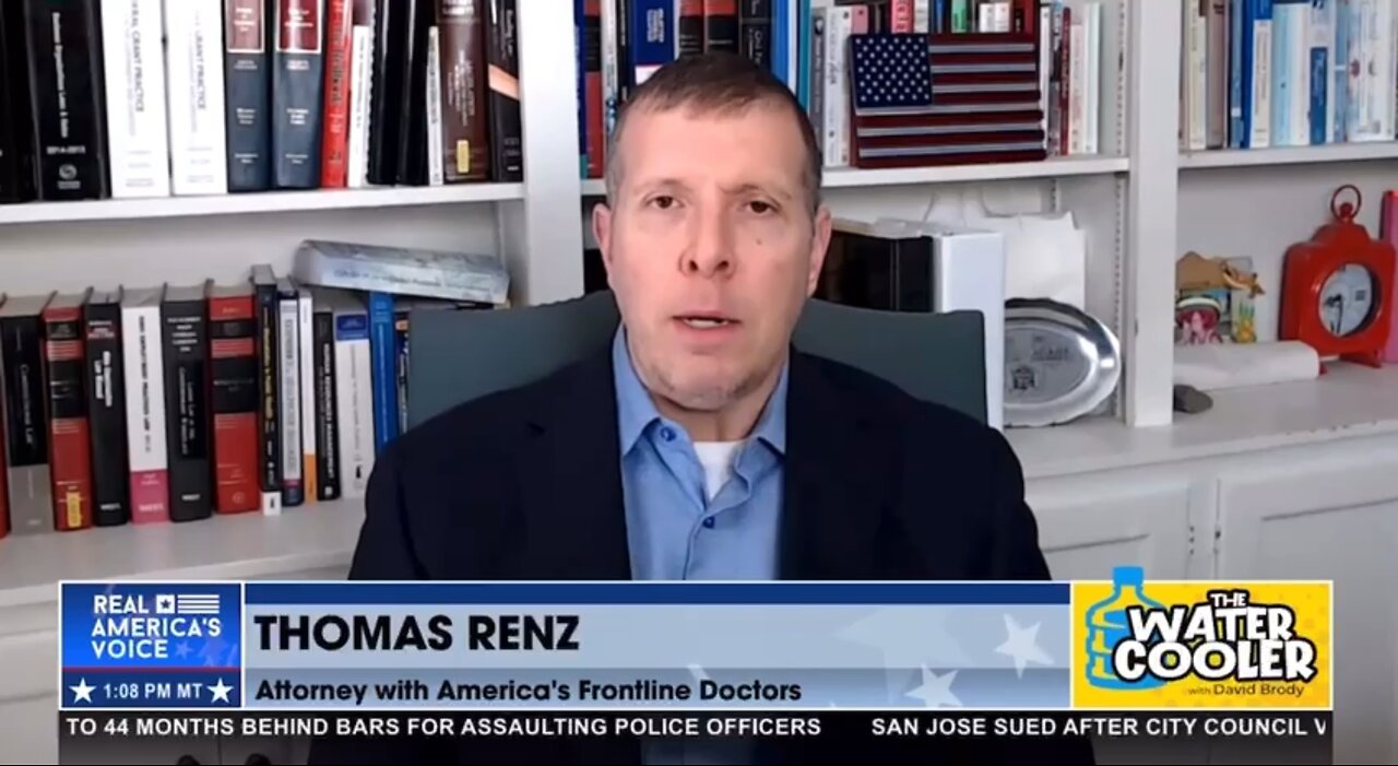 Thomas Renz, attorney for the Frontline Doctors