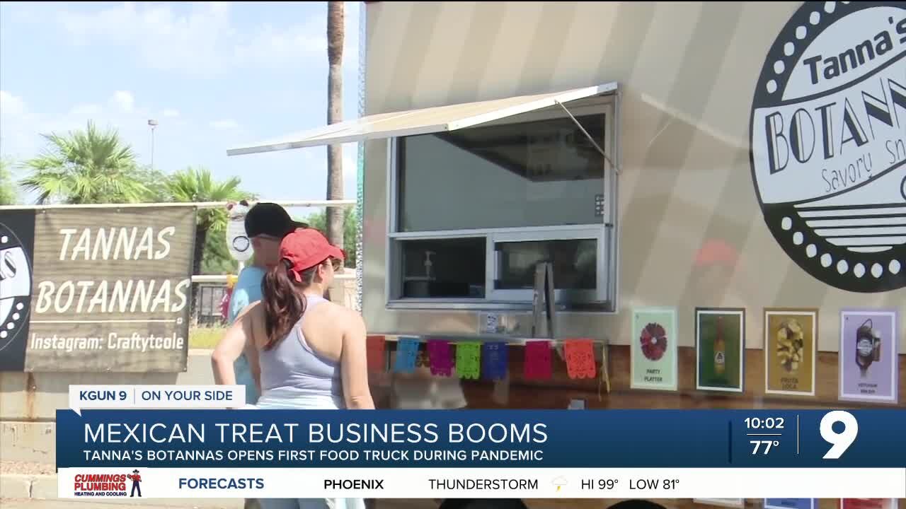 Small business booms during the pandemic, opens first food truck