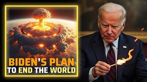 SHOCK - An Out Of His Mind Joe Biden Announces Plan To End The World