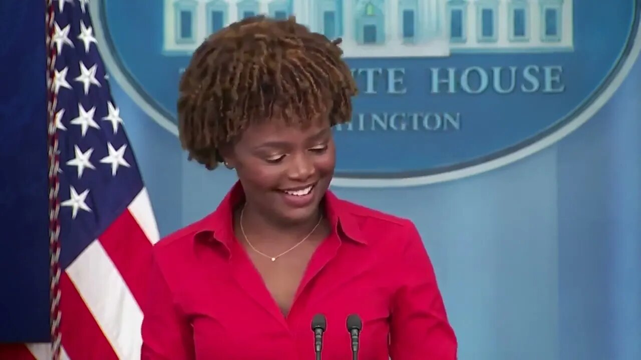 Biden's Press secretary smirks when asked about inflation