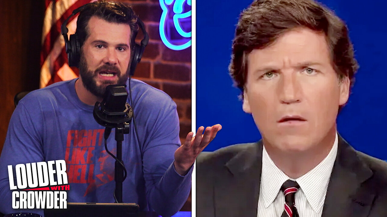 TUCKER CARLSON'S FIRING: THE GRAND PLAN | Louder with Crowder