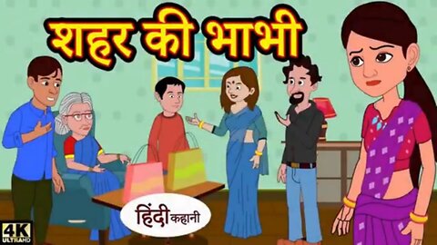 शहर की भाभी Shahar ke Bhabhi | Kahani Wala | |Hindi kahaniya| | Saas Bahu funny clash | | lol |