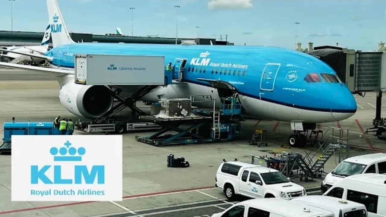 Flight Experience: KLM Boeing 787-9 - Amsterdam - Salt Lake City - Economy Class KL609 (4K)