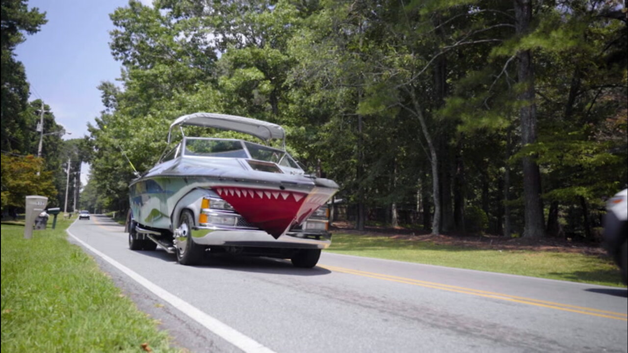 I Turned A Chevy Truck Into A Giant Shark Car | RIDICULOUS RIDES