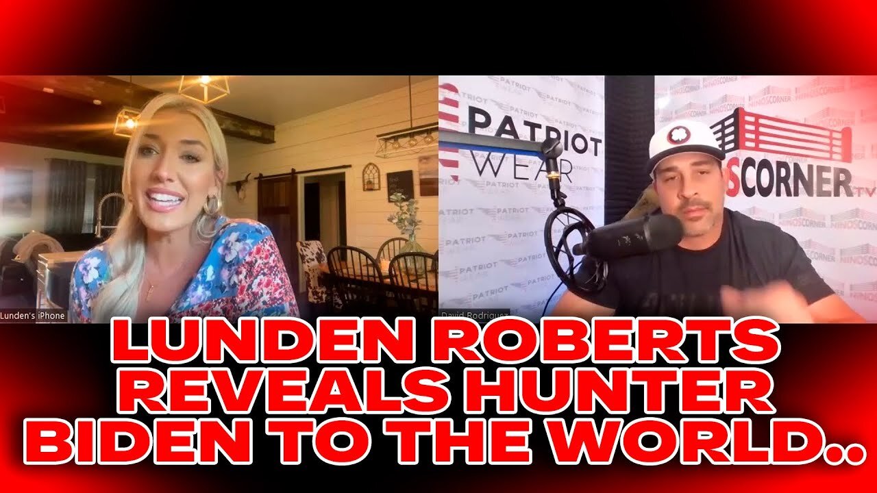 David Rodriguez Update June 16: "EXCLUSIVE! Hunter Biden's Baby Mama Lunden Roberts REVEALS ALL!"