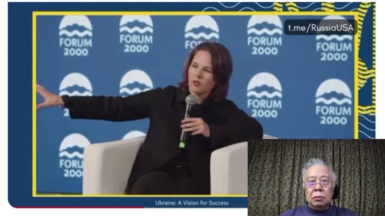 🟨 德國外長：就算我的選民反對，我還會堅持和烏克蘭人民站在一起 🟨