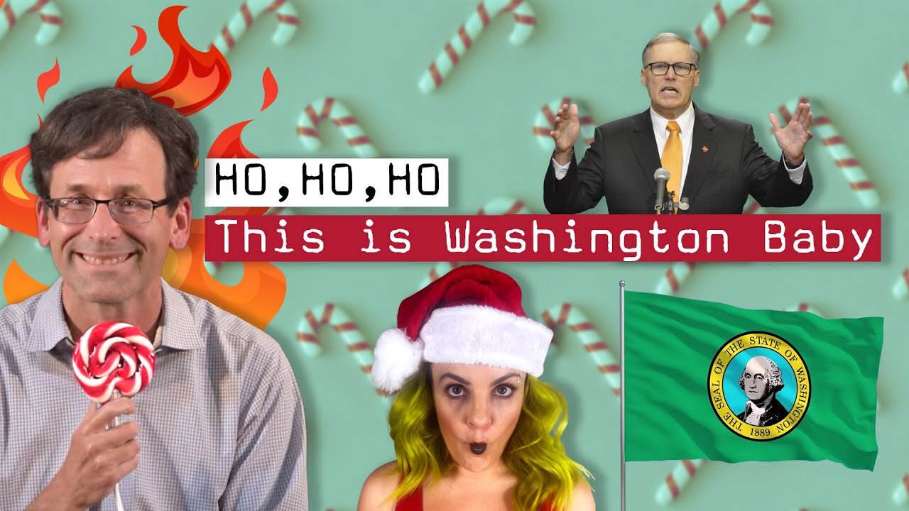 Ho Ho Ho - Washington State - (Sia Parody Video) - Bob Ferguson Edition