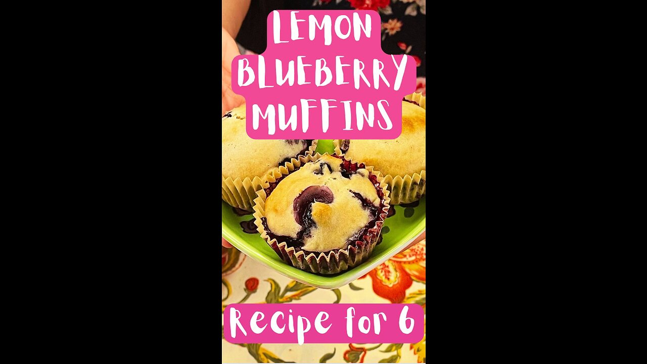 Lemon Blueberry Muffins 🍋🫐😋 #vegan #veganrecipes #easy #udtarasoiya #delicious #breakfast