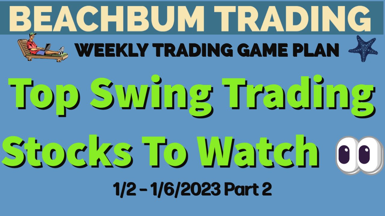 Top Swing Trading Stocks to Watch 👀 for 1/2 – 1/6/23 | BOIL BOSC F FCAP MP OPP STX TRT UVXY & More