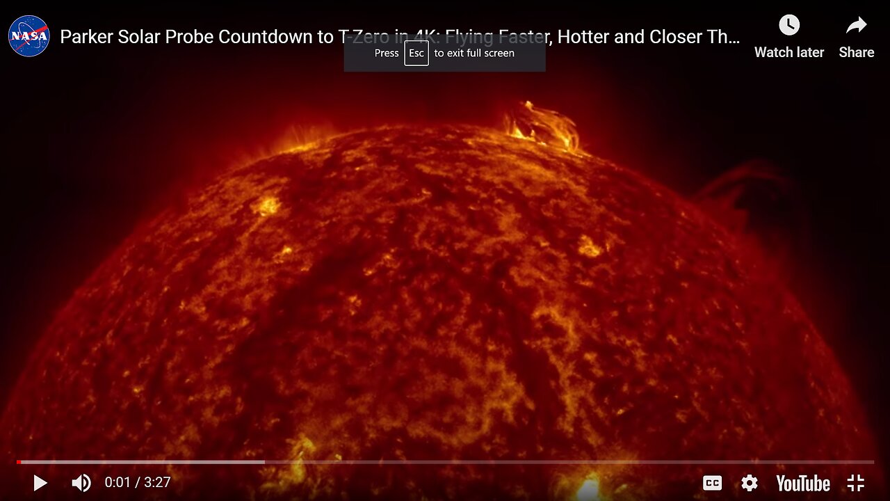 Parker Solar Probe Countdown to T-Zero in 4K: Flying Faster, Hotter and Closer Than Ever to the Sun