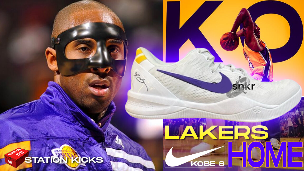 THE “LAKERS HOME” NIKE KOBE 8 IS COMING FOR FALL 2024🔥