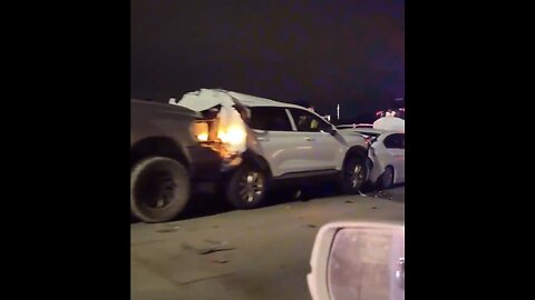 FREAK ACCIDENT🛣️🚗🚙📸ON CENTRAL EXPRESSWAY🛣️🚕🛻🚑💫