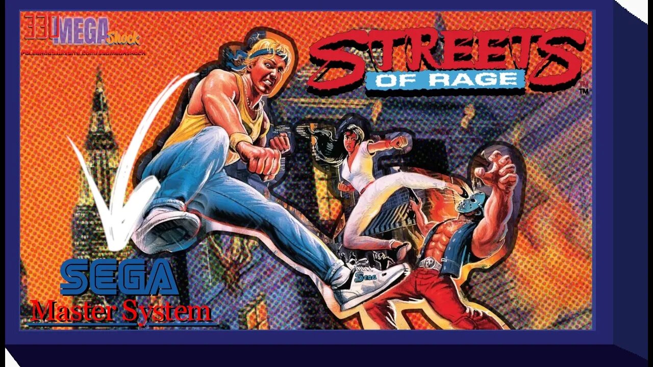 Jogo Completo 110 : Streets of Rage (Master System)